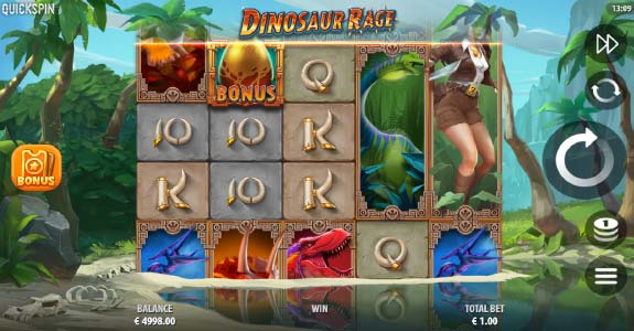 Dinosaur rage слот